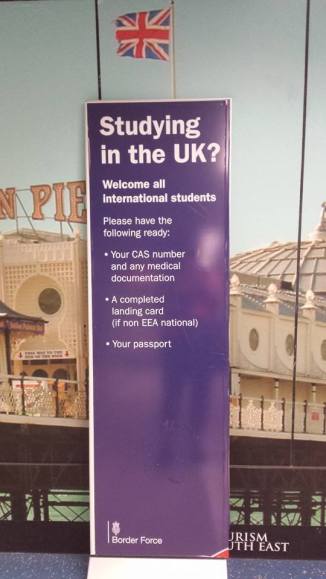 Studying in the UK Have your papers ready