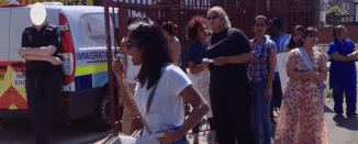 Southall Black Sisters protest against immigration enforcement raids in Southall, July 2013